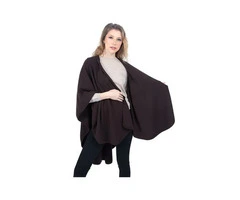 Scottish Cashmere Knitted Cape - TCG London