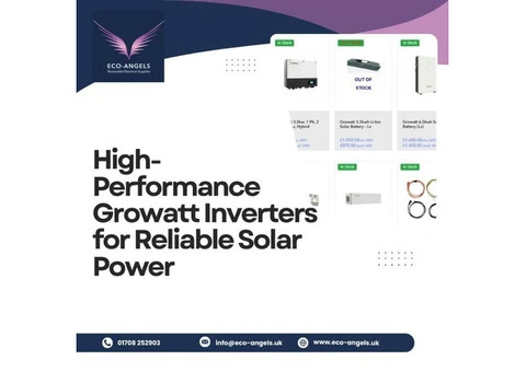 High-Performance Growatt Inverters for Reliable Solar Power