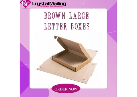 DL Brown Large Letter Boxes – Durable Brown Mail Boxes