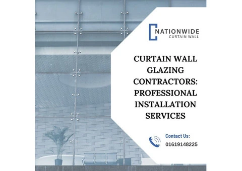 Stick System Curtain Walling Contractors – Reliable & Cost-Effective