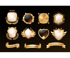 Merit Badge Custom Metal Badges for Events and Celebrations