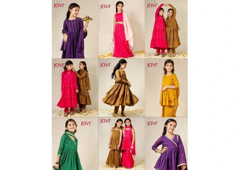 JOVI India Kids Party Wear Dress Collection – Stylish & Traditional - 11/12
