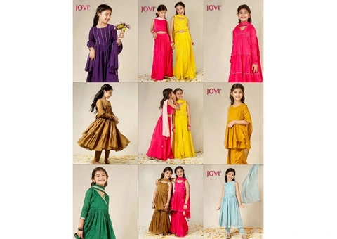 JOVI India Kids Party Wear Dress Collection – Stylish & Traditional - 12/12