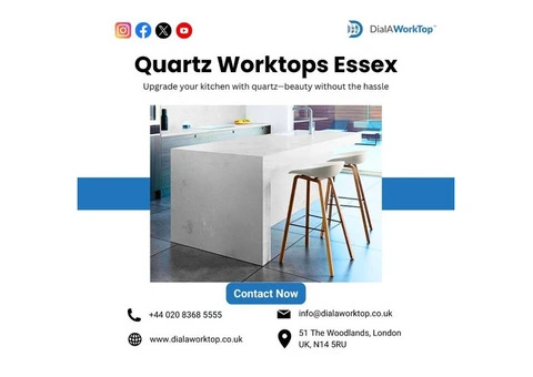 quartz worktops essex | +44 020 83685555 | DialAWorkTop