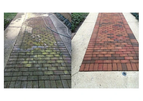 Driveway Pressure Washing in Ashford