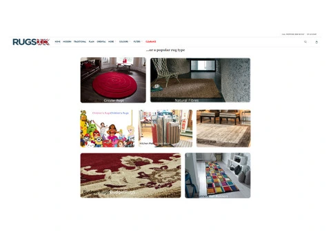 Buy Rugs Online UK | Modern & Traditional Rugs with Free Delivery - 1/5