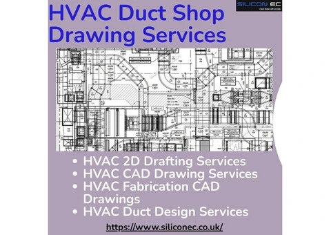 HVAC Duct Shop Drawing Services in Manchester,UK