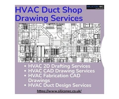 HVAC Duct Shop Drawing Services in Manchester,UK