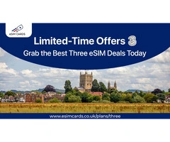 Affordable Three Prepaid eSIM Plans | Instant Activation with eSIM Cards