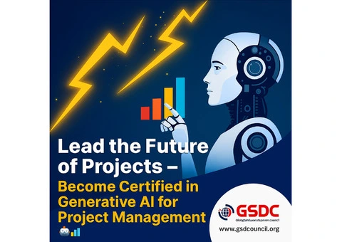 Lead the Future of Projects – Become Certified in Generative AI for Project Management 🤖📊