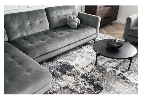 Premium Black Rug Living Room Collection