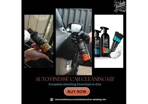 Auto Finesse Car Cleaning Kit – Complete Care in One Package