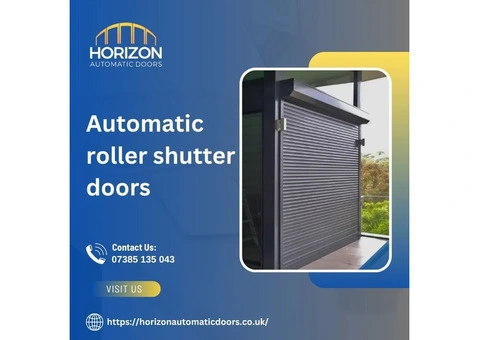 Enhance Safety with Durable Automatic Roller Shutter Doors
