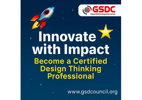 🌟 Innovate with Impact – Become a Certified Design Thinking Professional