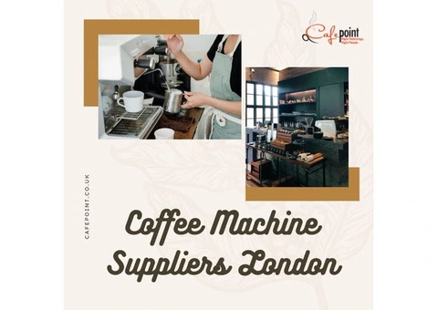Trusted Coffee Machine Suppliers London – Premium Solutions from Cafepoint