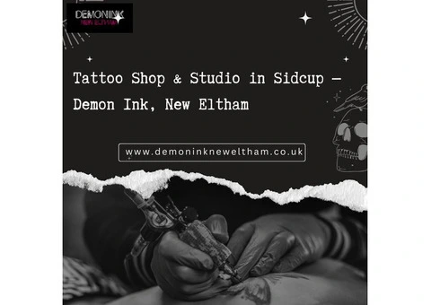 Tattoo Shop & Studio in Sidcup — Demon Ink, New Eltham