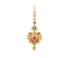 5 Gram Gold Maang Tikka Price at CMR Jewellery