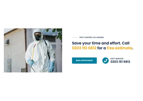 Trusted Vermin Control London Experts | Pest Control 24 London - 7/7