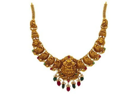 Explore Elegant 10 to 12 Grams Gold Necklace Designs | CMR Jewellery