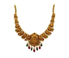 Explore Elegant 10 to 12 Grams Gold Necklace Designs | CMR Jewellery