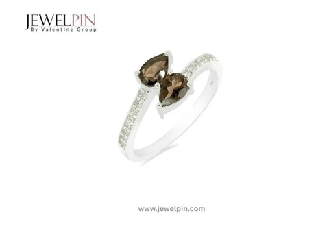 Wholesale Silver Big Stone Ring at JewelPin for Stunning Designs - 1/4