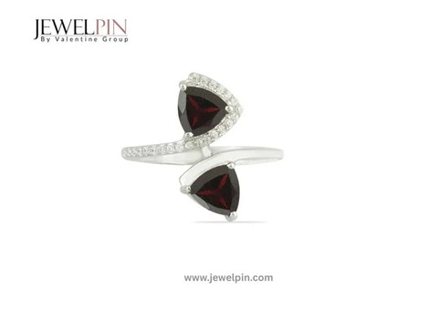 Wholesale Silver Big Stone Ring at JewelPin for Stunning Designs - 2/4