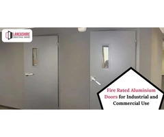 Enhance Security with Premium Fire Rated Aluminium Doors