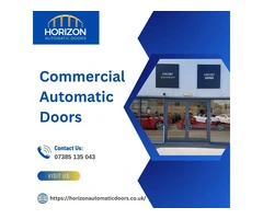 High-Quality Commercial Automatic Doors for Businesses