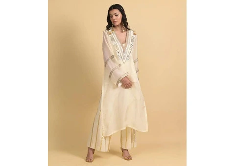 Shop Designer Rishi and Vibhuti Outfits Online at Muzai - 1/3
