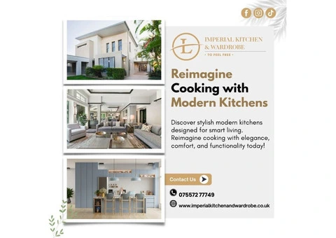 Reimagine Cooking with Modern Kitchens