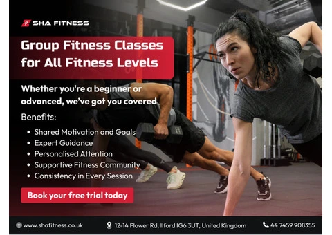 Group Fitness Classes in Chigwell – Join Sha Fitness for All Levels