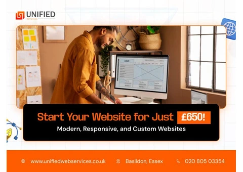 Web Design Packages in Essex – Create Your Website from £650