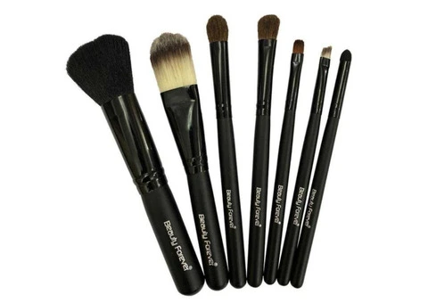 BF Beauty Forever 7 Piece Professional Makeup Brush Set - 1/3