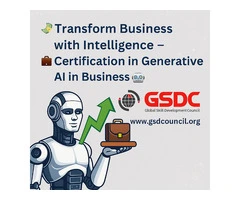 ⚡ Transform Business with Intelligence – Certification in Generative AI in Business 💼🤖
