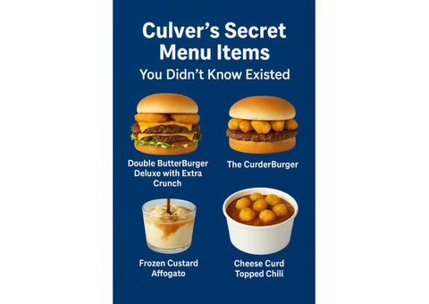 Your Complete Guide to Culver’s Menu and Prices 2025