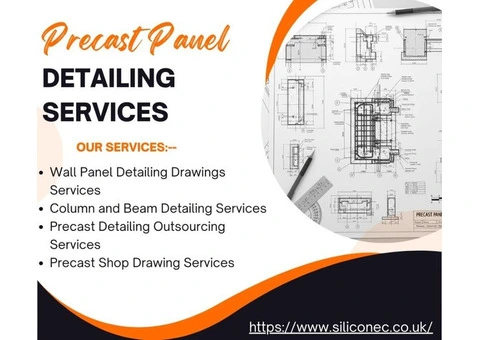 Precast Panel Detailing Services in Manchester,UK