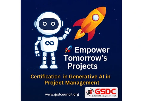 🚀🤖 Empower Tomorrow’s Projects – Certification in Generative AI in Project Management