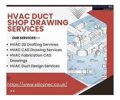 HVAC Duct Shop Drawing Services in Leeds, UK