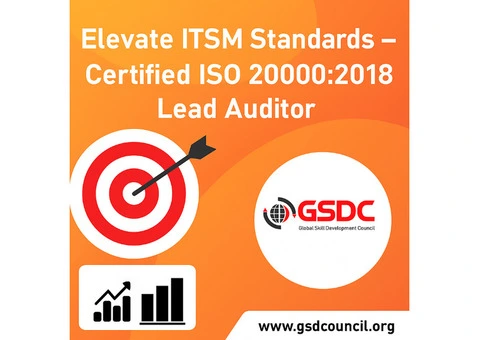 Elevate ITSM Standards – Certified ISO 20000:2018 Lead Auditor 🎯📊