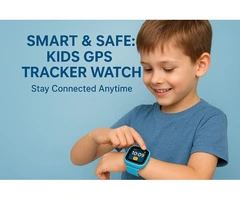Kids GPS Smart Watch – Reliable Child Tracker for Safety & Peace of Mind