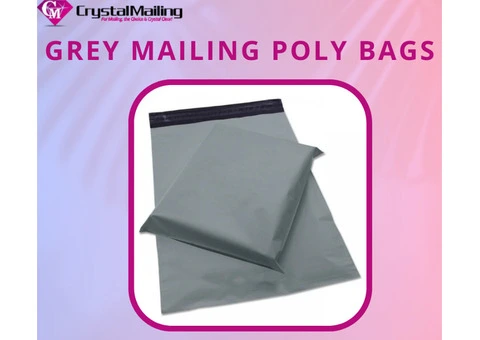 21×24 Grey Mailing Poly Bags – Strong Postage Mailing Bags