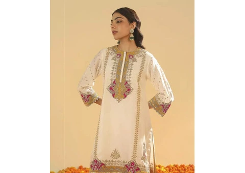 Shop Designer Sheetal Batra Sarees and Kurta Sets Online - 1/4