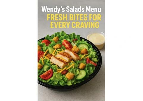 Wendy’s Salads Menu: Fresh Bites for Every Craving - 2/2