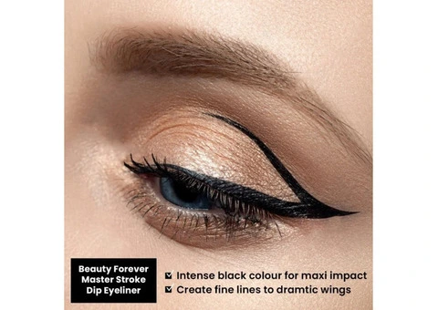BF Beauty Forever Master Stroke Dip Eyeliner Black - 3/3