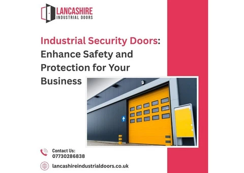 High-Quality Industrial Security Doors for Safety and Security