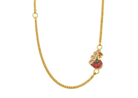 Pure Gold Mangalya Chain Designs | CMR Jewellery