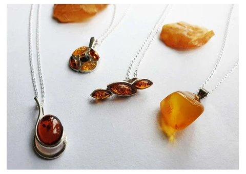 Amber and Silver Rings - An Aesthetic Gift Option for Nature Lovers