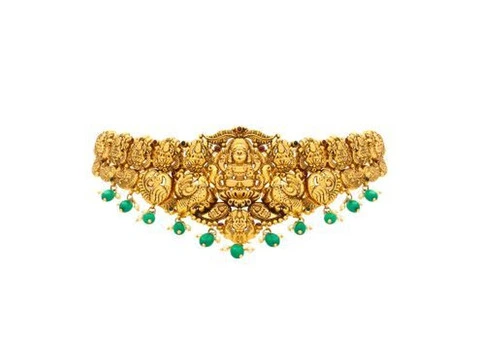 Elegant Gold Choker Designs in 10 Grams | CMR Jewellery