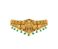 Elegant Gold Choker Designs in 10 Grams | CMR Jewellery