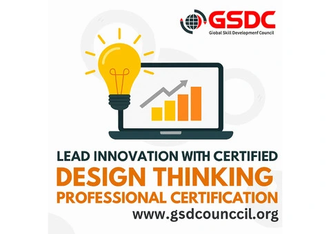 💻💡 Lead Innovation with Certified Design Thinking Professional Certification